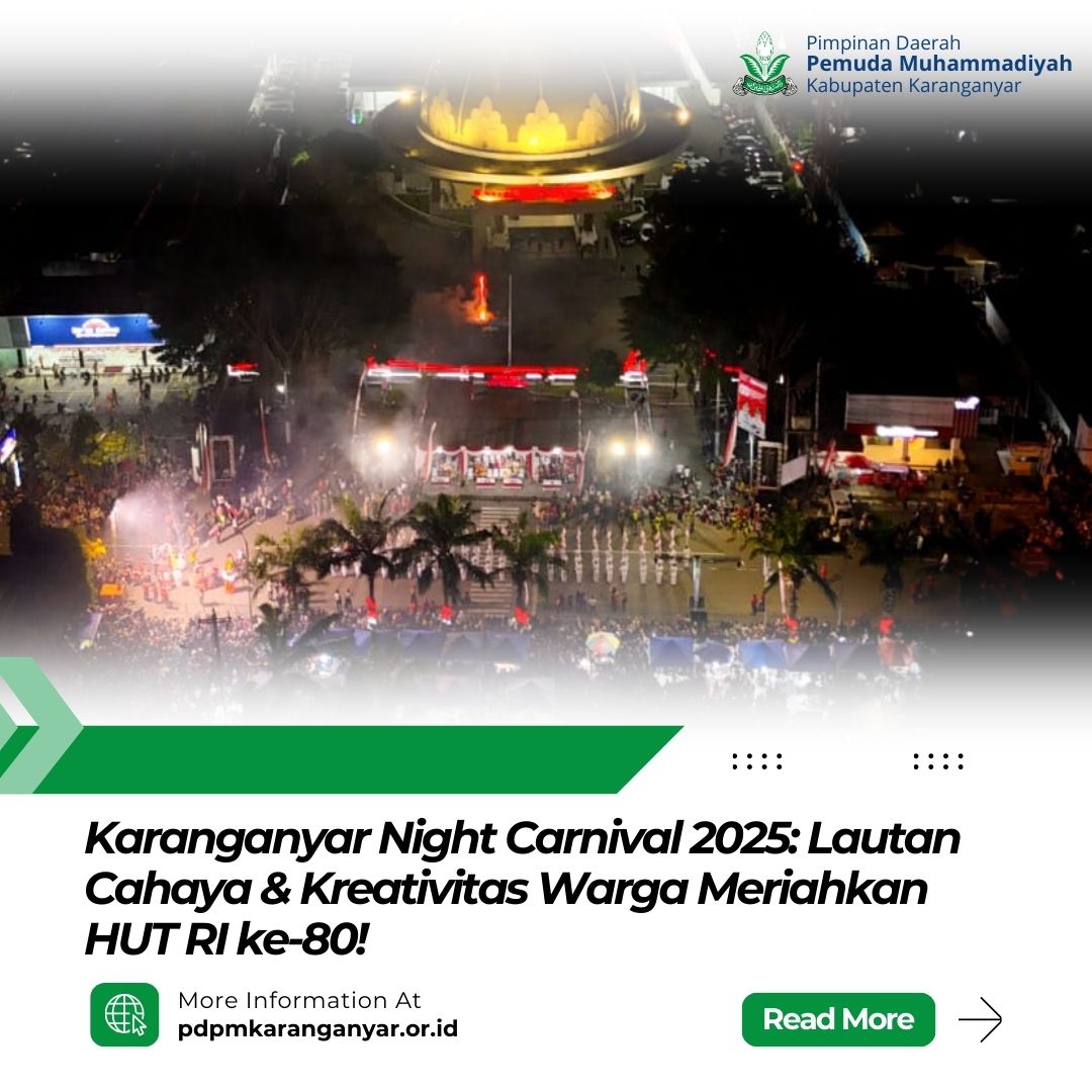 Karanganyar Night Carnival 2025: Lautan Cahaya & Kreativitas Warga Meriahkan HUT RI ke-80!