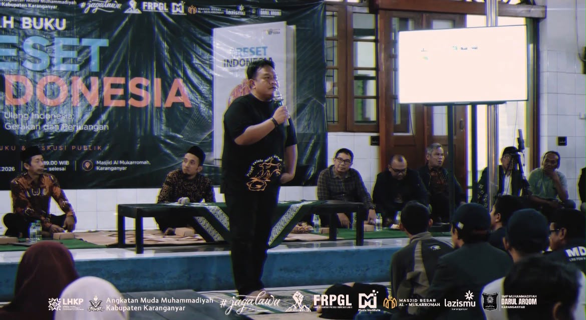 Bedah Buku Reset Indonesia di Karanganyar, Dorong Generasi Muda Membaca Ulang Arah Gerakan dan Perjuangan
